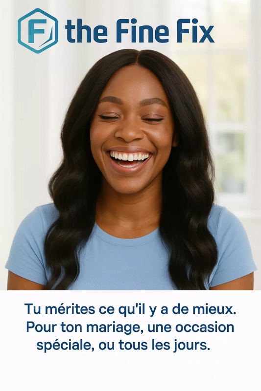 Sourire radieux pour _The Fine Fix_